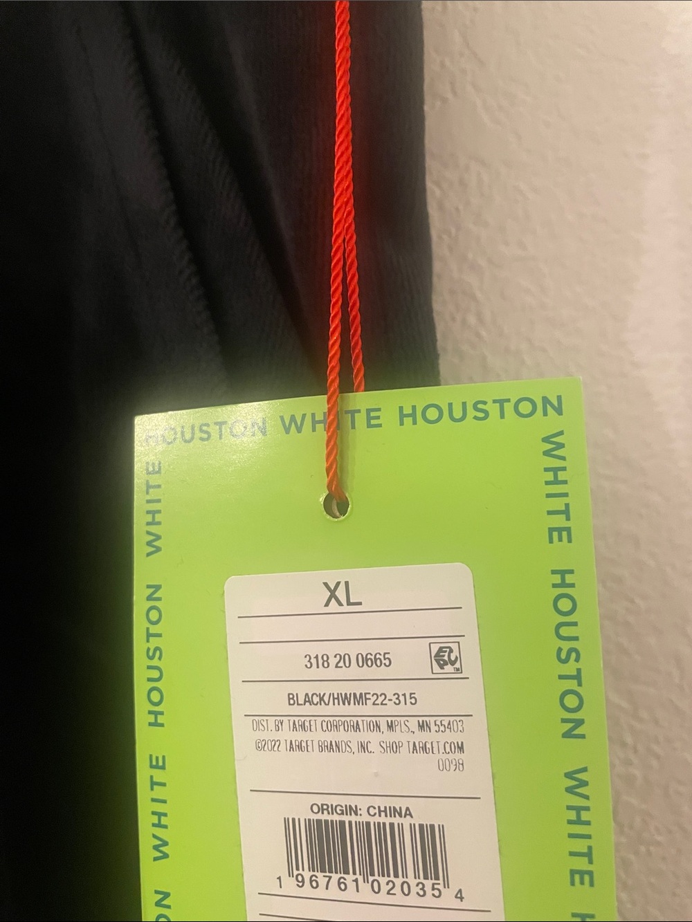 Houston White Men's Black Velour Joggers Pants - Picture 4 of 7